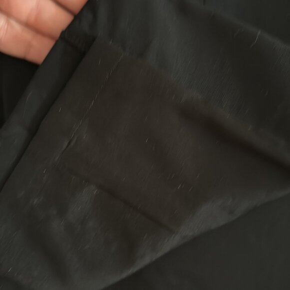 Pink Tartan black wool pencil skirt sz2 - Picture 6 of 11